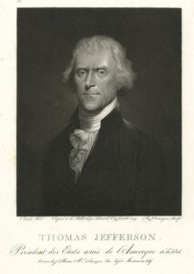 thomas jefferson president des etats unis de lamerique 196a28